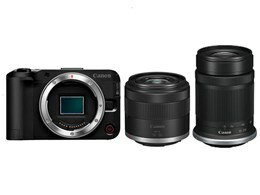 ★キヤノン / CANON EOS R50 V ダブルズームキット [ブラック]【デジタル一眼カメラ】【送料無料】