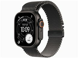 ★アップル / APPLE Apple Watch Ultra 3 GPS+Cellularモデル 49mm MF1N4J/A [ブラック・ブラックチタニウムミラネーゼループ S]【スマートウォッチ・ウェアラブル端末】【送料無料】