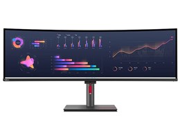 ★レノボ / Lenovo ThinkVision P49w-30 63DBRAR1JP [49インチ 黒]【PCモニター・液晶ディスプレイ】