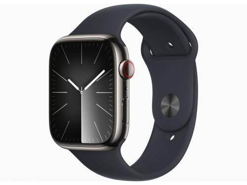 乐天商城 - ★Apple Watch Series 9 GPS+Cellularモデル 45mm MRMV3J/A [グラファイトステンレススチールケース/ミッドナイトスポーツバンド S/M]【スマートウォッチ・ウェアラブル端末】【送料無料】