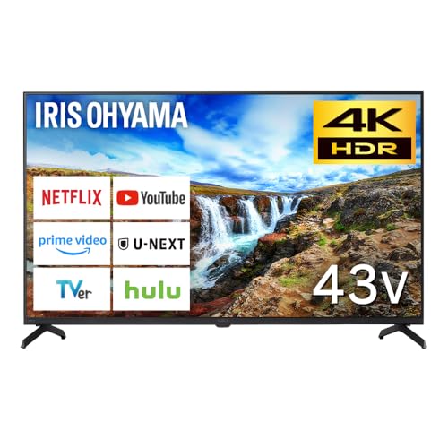 乐天商城 - ★アイリスオーヤマ LUCA LT-43UGX-F1 [43インチ ブラック]【薄型テレビ】【送料無料】