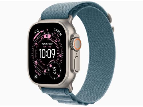 ★アップル / APPLE Apple Watch Ultra 3 GPS+Cellularモデル 49mm MEWP4J/A [ナチュラル・ライトブルーアルパインループ L]【スマートウォッチ・ウェアラブル端末】【送料無料】