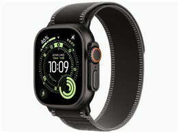 乐天商城 - ★アップル / APPLE Apple Watch Ultra 3 GPS+Cellularモデル 49mm MF1D4J/A [ブラック・ブラック/チャコールトレイルループ S/M]【スマートウォッチ・ウェアラブル端末】【送料無料】