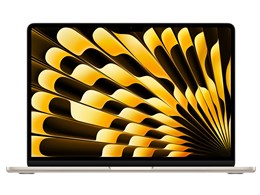 乐天商城 - 【展示品】【アウトレット 展示品】★☆アップル / APPLE MacBook Air 13.6インチ Liquid Retinaディスプレイ MW103J/A [スターライト]【送料無料】