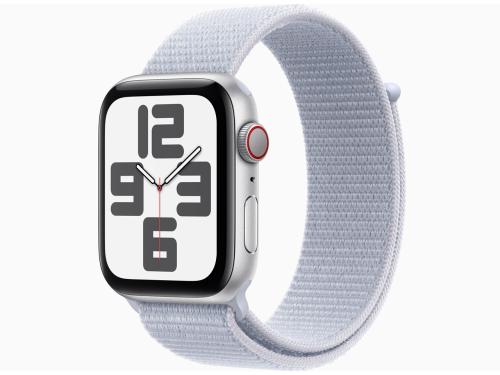 ★アップル / APPLE Apple Watch SE 第2世代 GPS+Cellularモデル 44mm MXGR3J/A [シルバー・ブルークラウドスポーツループ]【スマートウォッチ・ウェアラブル端末】【送料無料】