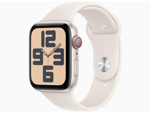 Rakuten - ★アップル / APPLE Apple Watch SE 第2世代 GPS+Cellularモデル 44mm MXGU3J/A [スターライトスポーツバンド M/L]【スマートウォッチ・ウェアラブル端末】【送料無料】