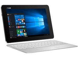 【期間限定！エントリー不要でポイント5倍！(2017/2/24 10:00〜3/4 18:59)】◎◆ ASUS ASUS TransBook T100HA T100HA-WHITE [シルクホワイト] 【タブレットPC】