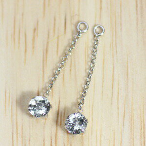 K18 K18YG K18PG K14WG グリーンアメジスト 4ミリ ラウンド チェス チャーム