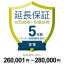  自然故障+物損（製品価格が260,001円～280,000円）