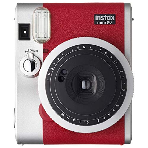 FUJIFILM インスタントカメラ チェキ instax mini 90 ネオクラシック レッド INSTAX MINI 90 RED[-]