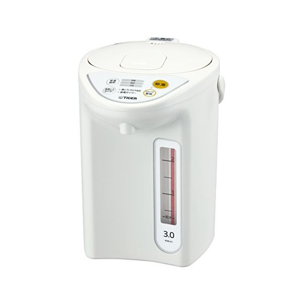 タイガー 魔法瓶 マイコン 電気 ポット 3L ホワイト PDR-G301-W 新生活【転送不可】