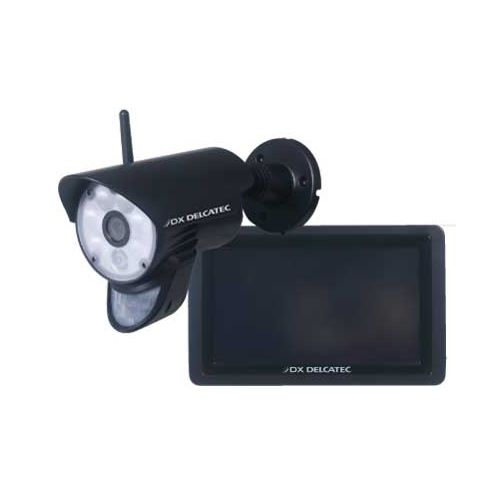 エレコム(DXアンテナ) WSC610S デルカテック/ワイヤレスフルHDカメラ＆モニターセット 防 ...