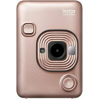 FUJI FILM instax mini LIPLAY STONE WHITE ハイブリッドインスタントカメラ 富士フィルム カメラ チェキ インスタントカメラ ポラロイドカメラ ポラロイド