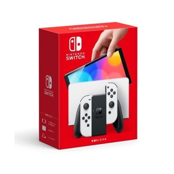 【5/20限定★P最大6倍+最大5000円OFFクーポン】Nintendo Switch NINTENDO SWITCH 任天堂 任天堂スイッチ 任天堂switch 有機elモデル ジョイコン Joy-Con(L)/(R) ホワイト 新生活