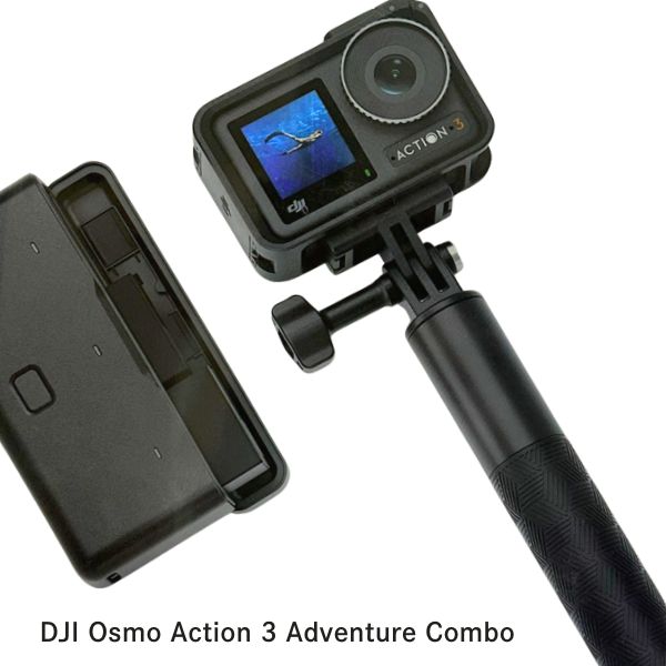 DJI ACTION 3 アドベンチャーコンボ アクションカメラ 超広角レンズ Vlog撮影 4Kカメラ【転送不可】のサムネイル