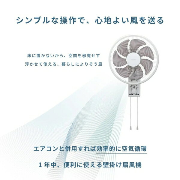 ◆最大3000円CP＋P3倍！！5/15◆トヨトミ 扇風機 ACモーター 壁掛け扇風機 メカ式 FW...
