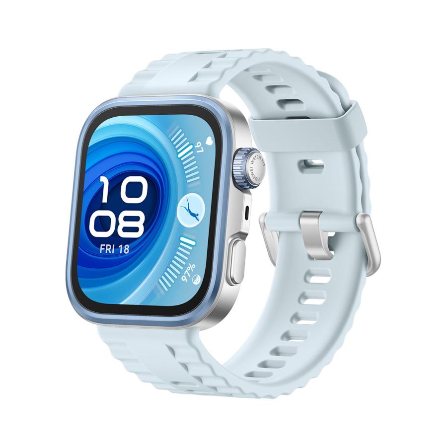 HUAWEI �ե��������� WATCH FIT 4 Pro �֥롼 ���ޡ��ȥ����å� GPS ����յ�ǽ ���ſ� ���������߷ס�ž���Բġ�