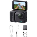 Insta360 インスタ360 Insta360 GO Ultra ミッドナイトブラック アクションカメラ 4K 防水 スタンダードバンドル【転送不可】