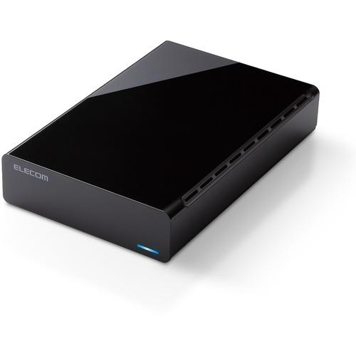 ◆最大3000円CP＋P3倍！！10/10◆エレコム 外付けハードディスク 4TB ファンレス静音設計 ラバーフット付 ELD-HTV040UBK ブラック ELECOM【転送不可】 商品画像2