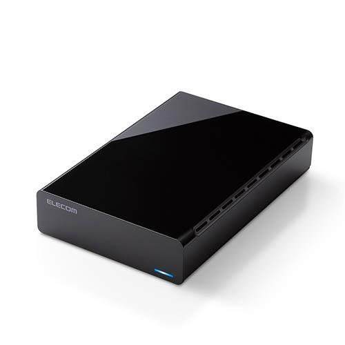 ◆最大3000円CP＋P3倍！！10/10◆エレコム 外付けHDD 8TB テレビ録画用 ファンレス静音設計 ELD-HTV080UBK ブラック ELECOM【転送不可】 商品画像2