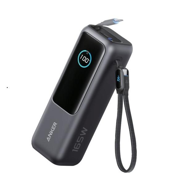 ◆最大3000円CP＋P3倍！！10/10◆アンカー モバイルバッテリー USB-C 巻取り式 25000mAh Anker Power Bank A1695N11 ブラック【転送不可】 商品画像2