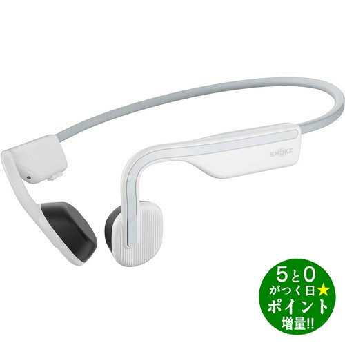 AFTERSHOKZ OPENMOVE AFT-EP-000023 アルパインホワイト 骨伝導ワイヤレスヘッドフォン