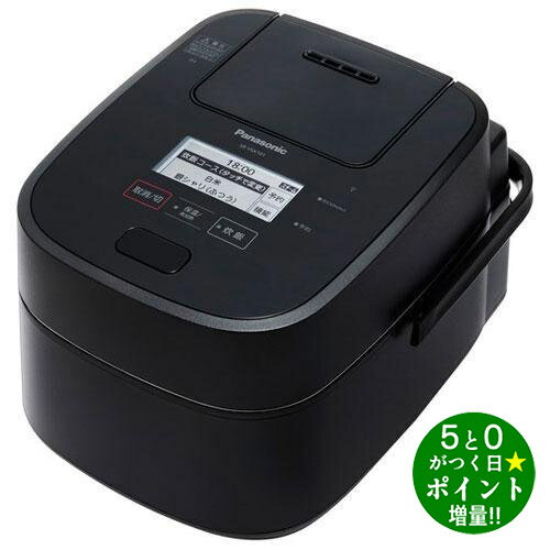 【6/1限定★P最大5倍 最大2000円OFFクーポン】Panasonic 炊飯器 SR-VSX101-K 新生活