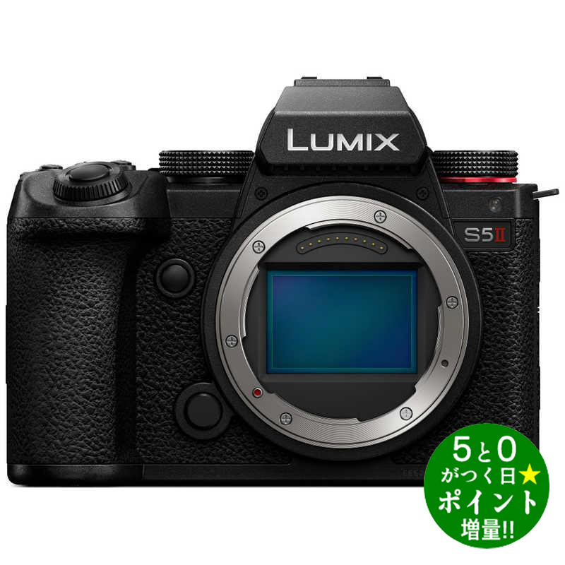 【5/20限定★P最大6倍+最大5000円OFFクーポン】Panasonic パナソニック DC-S5M2 ミラーレス一眼カメラ LUMIX S5II ボディ フルサイズ