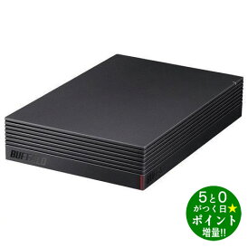 BUFFALO バッファロー HD-EDS4U3-BE ブラック 外付けHDD 4TB【転送不可】