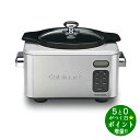 【5/15限定★最大3000円OFFクーポン配布】クイジナート PSC-400PCJ スロークッカー 調理 深型陶器ポット 保温機能 タイマー【転送不可】