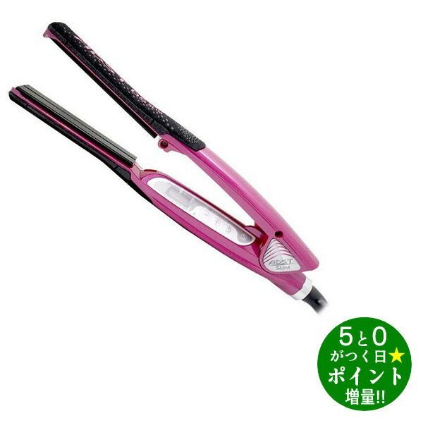 【5/20限定★P最大6倍 最大5000円OFFクーポン】アドスト ADST DS Premium SLIM FDS-S19 19mm ヘアアイロン ストレートアイロン