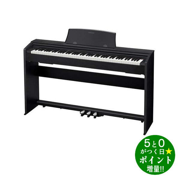 ◆最大3000円CP＋P3倍！！4/5◆カシオ プリヴィア CASIO Privia PX-770BK ブラックウッド調 電子ピアノ 88鍵盤【転送不可】
