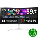 LG UltraWide 5K2K Nano 40WP95C-W 39.7インチ IPSディスプレイ 液晶ディスプレイ【転送不可】