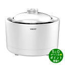 【6/25限定★最大3000円OFFクーポン配布】SOUY ソウイジャパン SY-150-WH ホワイト 土鍋炊飯器 4合 全自動炊飯器 土鍋ご飯 低温調理 【...