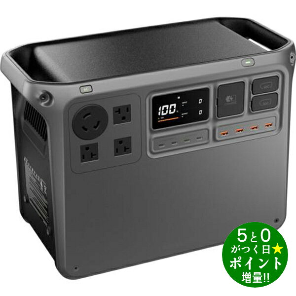 ディージェーアイ ポータブル電源 2048Wh 非常用電源 アウトドア 災害時 POWER 200...