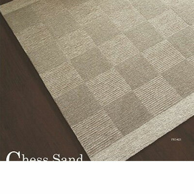 ラグ 川島織物セルコン▼ラグジュアリーラグ チェスサンド▼Chess Sand 上質のウール Luxury Rug