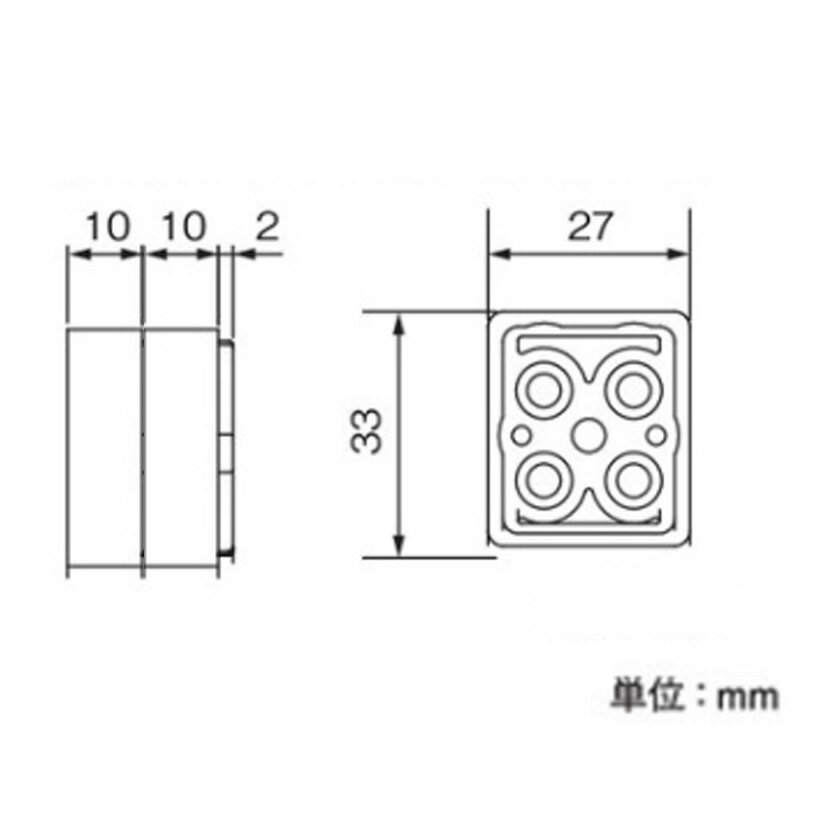 【ソフィー本体と同時購入用】ロールスクリーン オプション▼ブラケットスペーサー 22(スリット窓タイプ用)▼ニチベイ★北海道本島・沖縄本島も送料無料(離島・へき地 見積り)