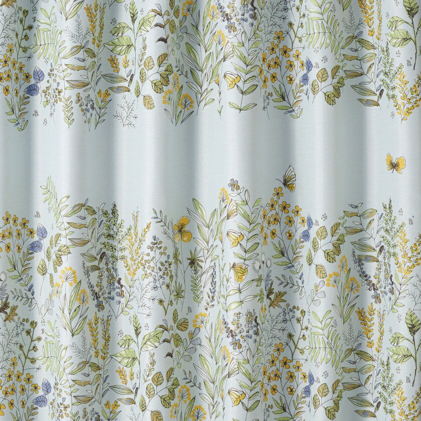 ▼オーダーカーテン デザインライフ MICHIKUSA ミチクサ ドレープ 形態安定加工 裏地つき ワンプリーツ▼スミノエ DESIGN LIFE【カーテン幅30〜110×カン下寸法261〜285cm】V1360〜1361 ドレープ ポリエステル100% ウォッシャブル 遮光2級 形状記憶加工 日本製 [3]