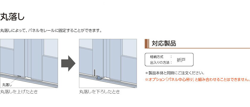 タチカワブラインド プレイス用オプション▼丸落...の紹介画像2