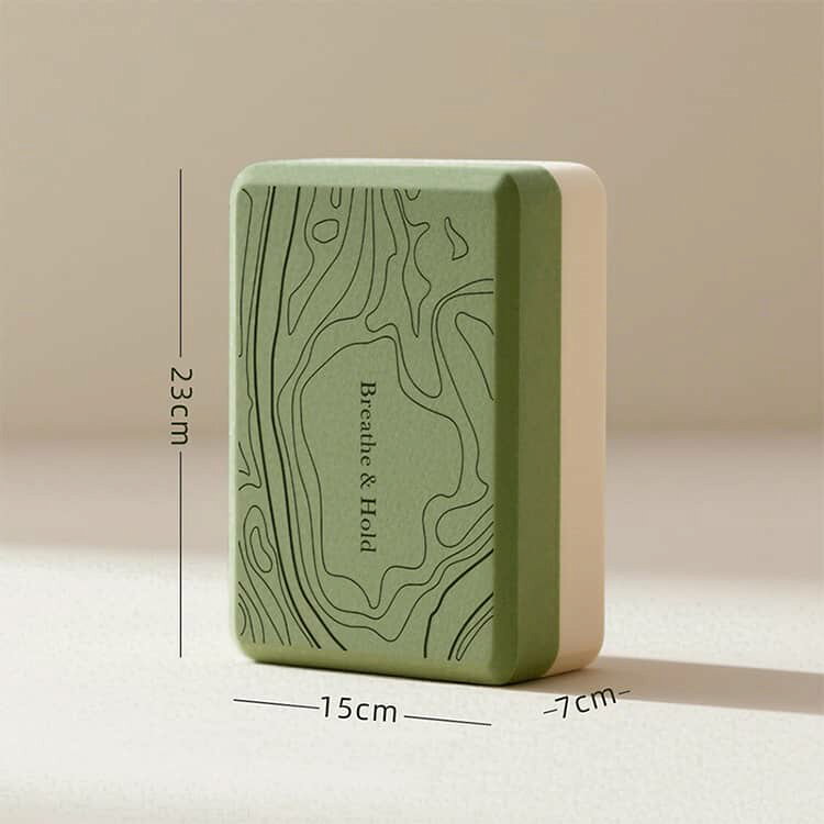 ヨガブロック 軽量260g 23×15×7cm 2個セット 丸角設計 高密度EVA 安定感アップ ヨ...