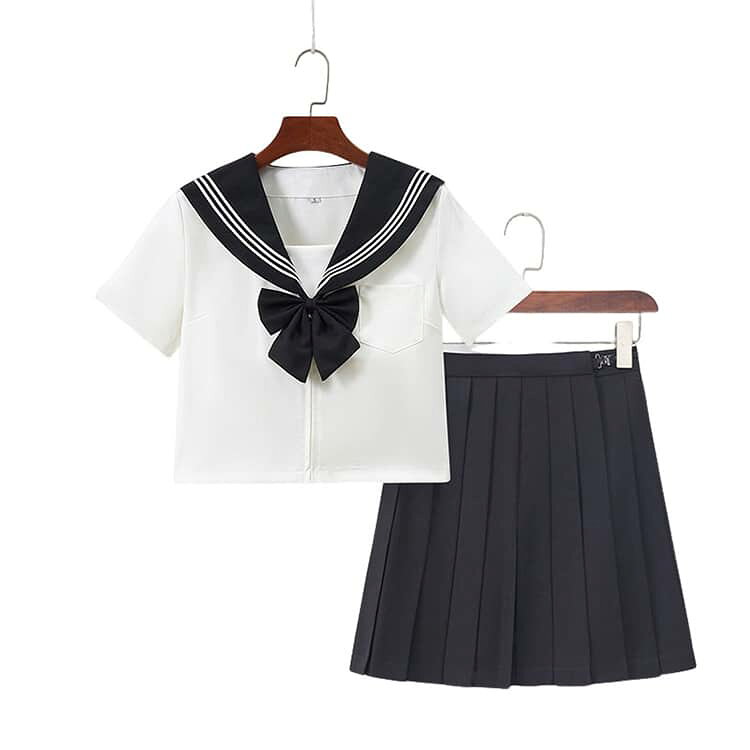 2L L セーラー服 セーラー服 S 制服 3点セット コスプレ 仮装 ブラウス プリーツス...