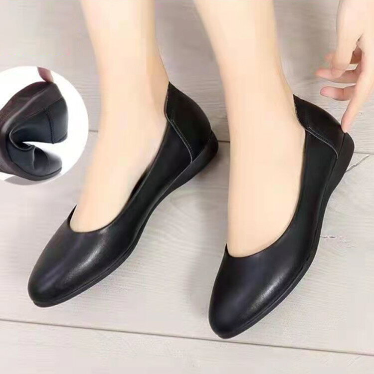 ビジネスシューズ パンプス ビジネス 3cm 靴 無地 レディース 2cmヒール 大人 女性 レディース シューズ シンプル ローヒール 歩きやすい 安定感 フォーマル フォーマルシューズ ブラック 結婚式 ドレス 仕事用 就職活動 就活 冠婚葬祭 d-start-10009739 D-START楽天市場店 サンプル画像2