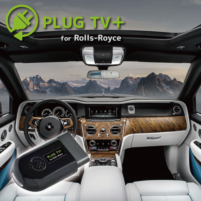 CodeTech コードテック テレビキャンセラー TVキャンセラー Rolls-Royce ロールスロイス PLUG TV! for Rolls-Royce テレキャン カーアクセサリー PL3-TV-B001 PLUG CONCEPT！