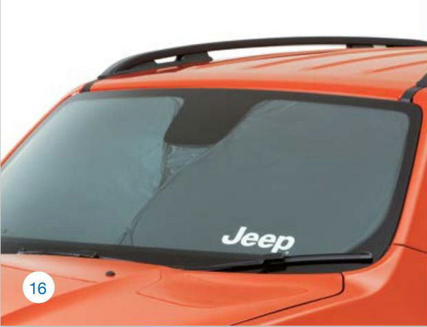 JEEP ジープ 純正 RENEGADE 4xe フロント サンシェード JPNABU2014100