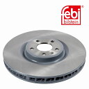【9/1-10/1限定 全品P10倍(エントリー要)】PORSCHE フロントブレーキローターLH FEBI 171595 95B615301J