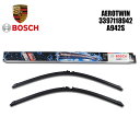 PORSCHE BOSCH ボッシュ フロントワイパーブレード左右セット LHD 新品 95562893903 3397118942 A942S AEROTWIN エアロツイン