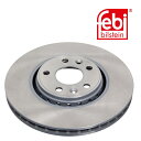 RENAULT ルノー 優良品 FEBI フロントブレーキローター 2枚セット 43949 純正品番:402064155R