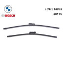 BMW BOSCH製フロントワイパーブレード左右セットA011S 33970140941シリーズF20 F212シリーズ　F22 F87 F23右ハンドル車用61612219148