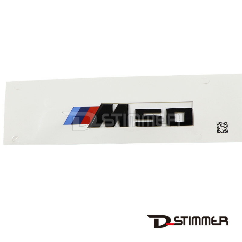 BMW - BMW ビーエムダブリュー 純正品 M50 リアエンブレム ブラック 51145A92E37