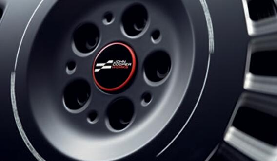 BMW MINI ミニ 純正アクセサリー JCW フローティング ハブ キャップ 直径56mm 4個セット 36135B30FD1